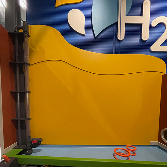 the workings of water, water tube